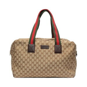 Gucci Boston Bag GG Canvas